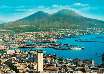 73955952 NAPOLI Neapel Naples IT Il Porto e Vesuvia