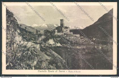 Aosta Sarre cartolina MQ4922