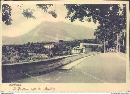 s576 cartolina avellino il partenio visto da avellino rifilata