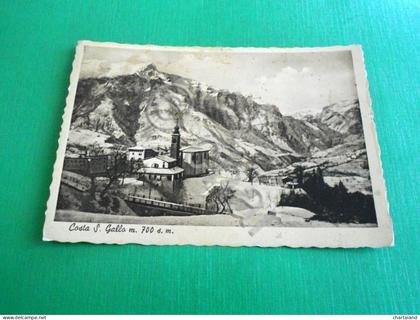 Cartolina Costa San Gallo - Scorcio panoramico 1951