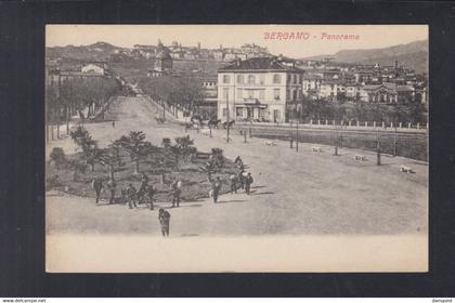 Italien Italia AK Bergamo Panorama