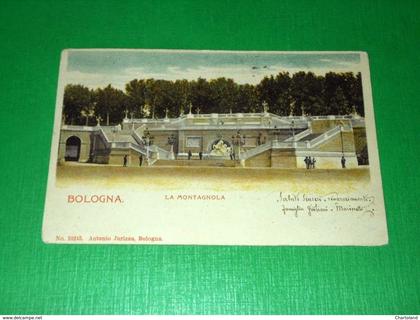 Cartolina Bologna - La Montagnola 1901