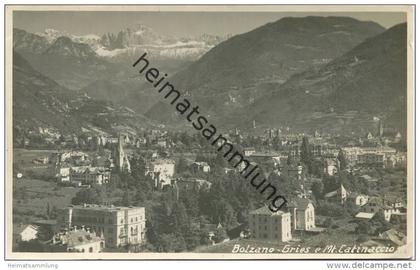 Bolzano - Gries - Foto-AK - Verlag J. Gugler Bolzano - gel. 1927