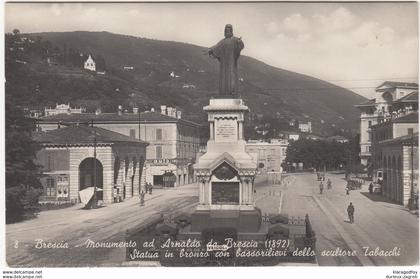 Brescia, Monumento a Arnaldo da Brescia photopostcard not travelled b170312