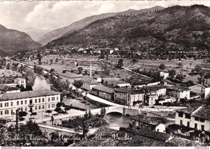 #SABBIO CHIESE: IL MUNICIPIO E L'ALBERGO VECCHIA