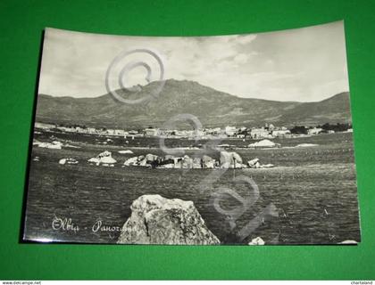 Cartolina Olbia - Panorama generale 1955 ca