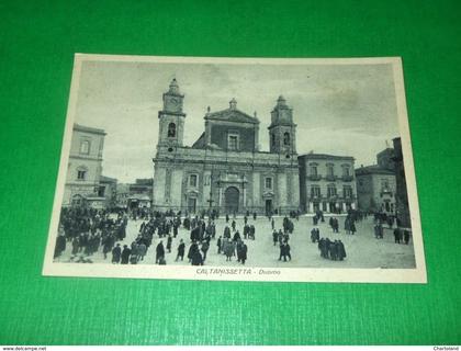 Cartolina Caltanissetta - Duomo 1942