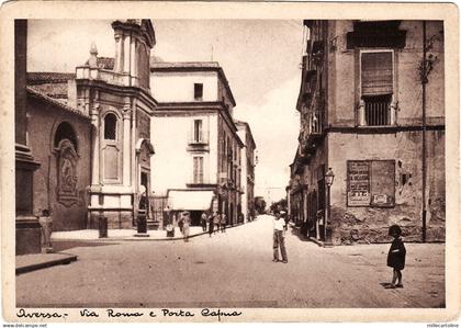 #AVERSA: VIA ROMA E PORTA CAPUA