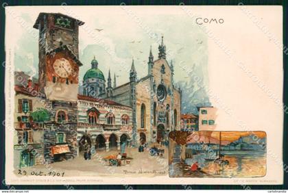 Como Città Lago di Como Wielandt cartolina KF2519