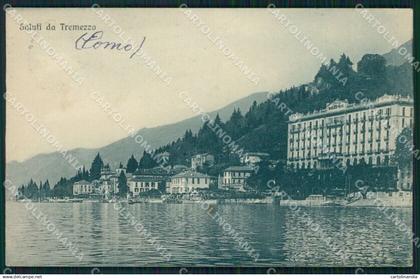 Como Tremezzo Lago di Como cartolina VK1911