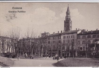 # CREMONA: GIARDINO PUBBLICO   1907