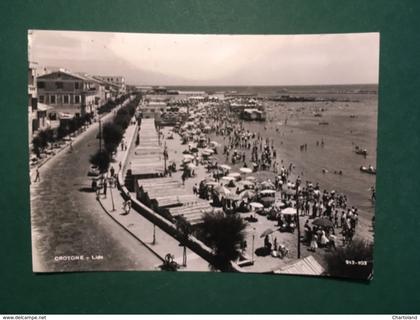 Cartolina Crotone - Lido - 1963