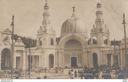 CARTOLINA VIAGGIATA TORINO ESP.1911 ITALIANI ALL ESTERO - piccole pieghe (ZK232