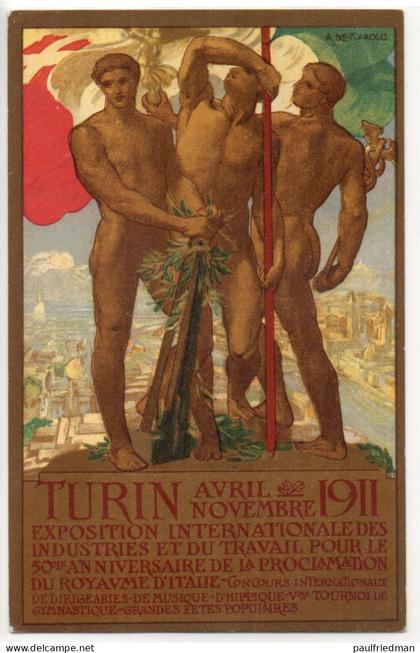 Torino - Esposizione Internazionale dell'Industria e del Lavoro 1911 - Non viaggiata - (vedi descrizione)