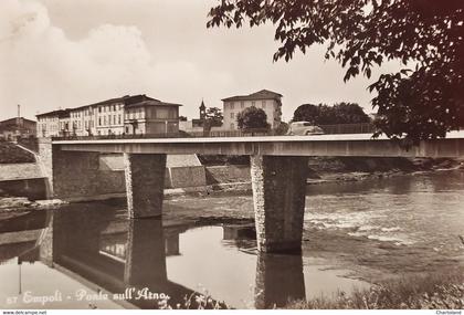 Cartolina - Empoli ( Firenze ) - Ponte sull'Arno - 1958