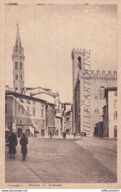 FIRENZE: Piazza S. Firenze