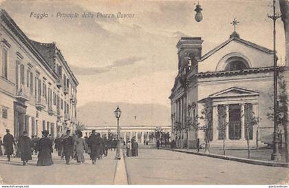 FOGGIA - Principio della Piazza Cavour