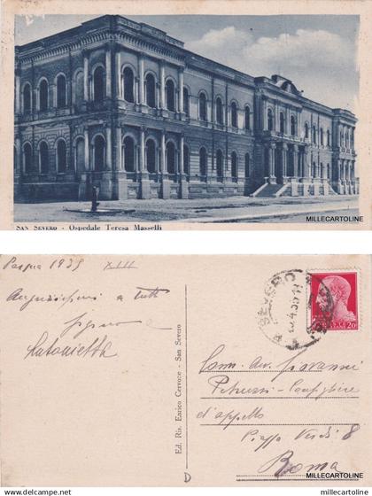 SAN SEVERO: OSPEDALE TERESA MASSELLI   1935