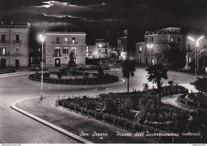 SAN SEVERO: Piazza dell'Incoronazione - notturno  1964