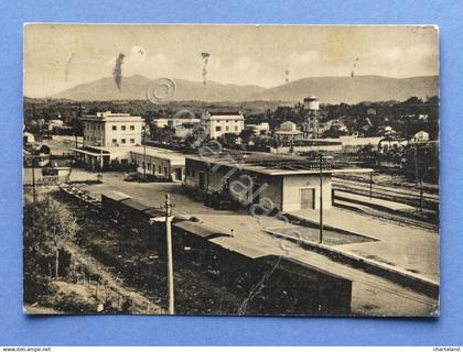 Cartolina Frosinone - Stazione Ferroviaria - 1955