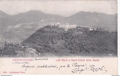 MONTECASSINO - Lati Nord e Nord-Ovest della Badia 1903