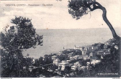 # GENOVA - QUINTO: PANORAMA - UN SALUTO