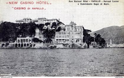 RAPALLO - New  Casino Hotel - Casino e stab- Bagni - edit.Blaninazzi-Genova (2)