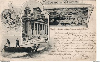 #GENOVA: RICORDO DI GENOVA - 1897 - GRUSS