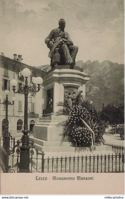 # LECCO: MONUMENTO A  MANZONI