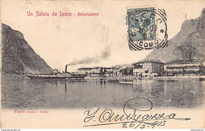 LECCO - Piroscafo Italia - Imbarcadero