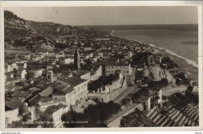 CPA Ventimiglia verso Bordighera LIGURIA ITALY (809292)