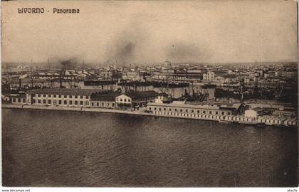 CPA LIVORNO Panorama TOSCANA ITALY (809492)