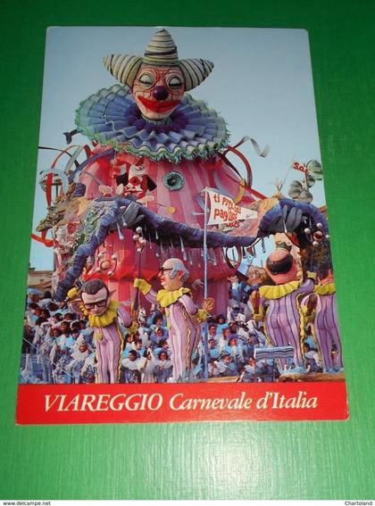 Cartolina Carnevale di Viareggio 1985 - Grandi Corsi Mascherati