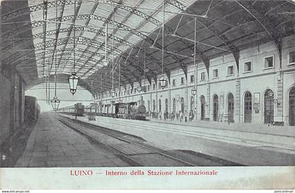 LUINO - Interno della Stazione Internationale