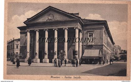 MANTOVA:  Teatro Sociale