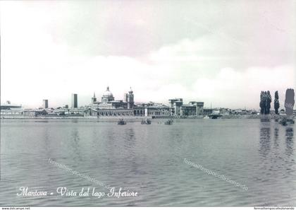 p45 cartolina mantova citta' mantova santuario madonna delle grazie