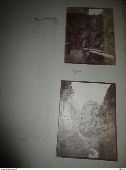 2x Fotos Eggental auf Albumseite , ca. 1906 , Album , Postkarte , AK !!!