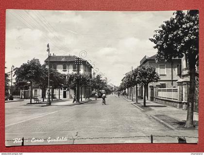 Cartolina - Rho ( Milano ) - Corso Garibaldi - 1958