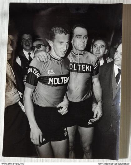 FO4600,foto originale,personaggi famosi,ciclisti motta e van steenbergen