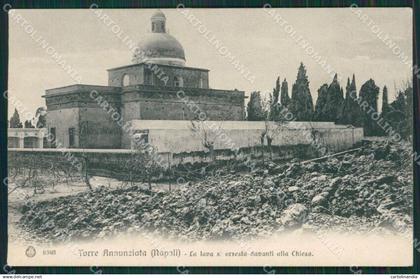 Napoli Torre Annunziata Lava cartolina KV6647