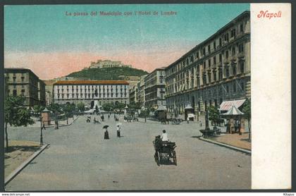 NAPOLI vintage postcard Naples Italy