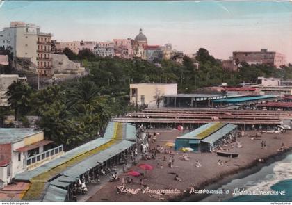 # TORRE ANNUNZIATA: PANORAMA E LIDO AZZURRO - 1961