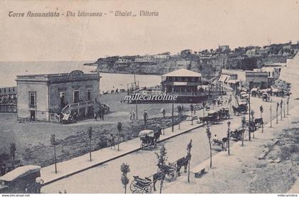 TORRE ANNUNZIATA  - Via Litoranea - "Chalet" Vittoria  1928