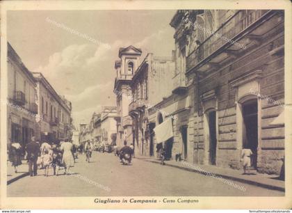 ag40 cartolina giugliano in campania corso campano provincia di napoli