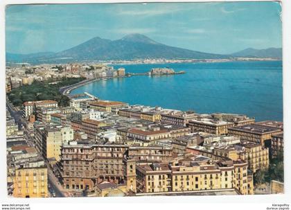 Naples postcard travelled 1964 b170530