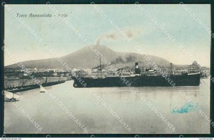 Napoli Torre Annunziata cartolina QZ3585