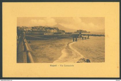 NAPOLI vintage postcard Naples Italy