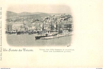 43502364 Trieste Panorama Hafen Trieste