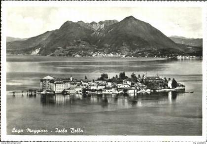 70570253 Lago Maggiore Lago Maggiore Isola Bella ungelaufen ca. 1955