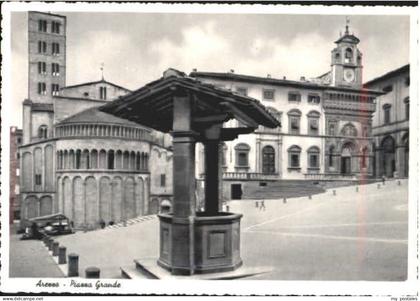 70600691 Arezzo Arezzo Platz ungelaufen ca. 1965